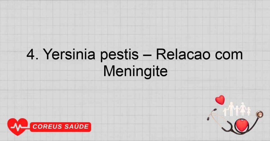 4. Yersinia pestis – Relação com Meningite 4. Yersinia pestis – Relação com Meningite