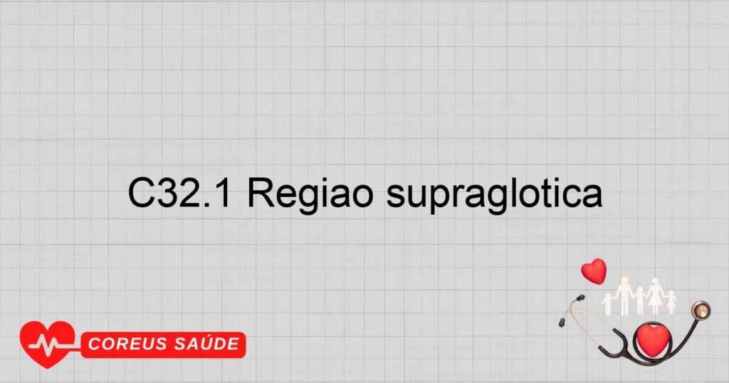 C32.1 Região supraglótica C32.1 Região supraglótica