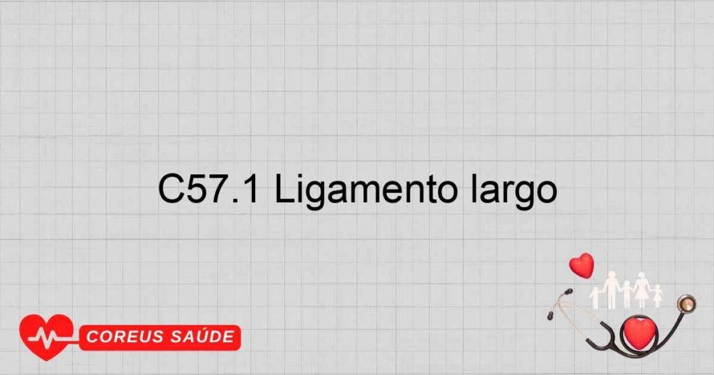 C57.1 Ligamento largo