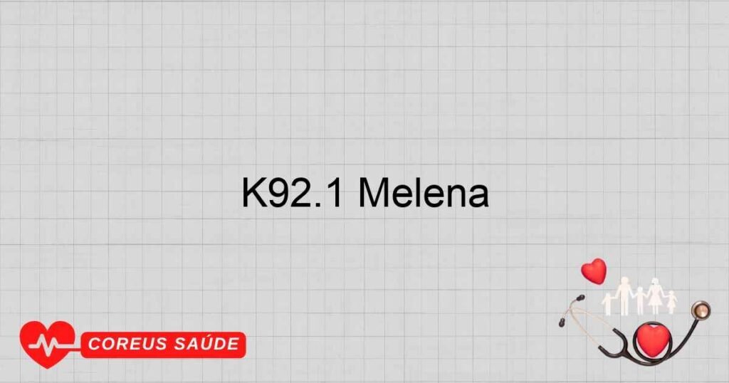 K92.1 Melena