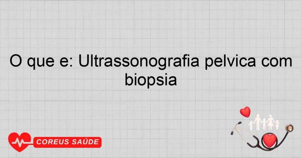 O que é: Ultrassonografia pélvica com biópsia