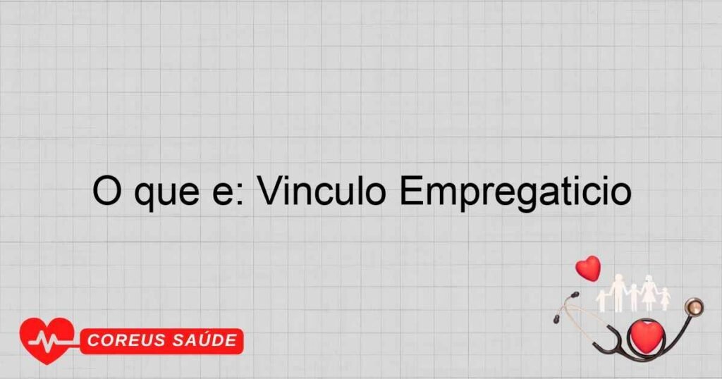 O que é: Vínculo Empregatício O que é: Vínculo Empregatício