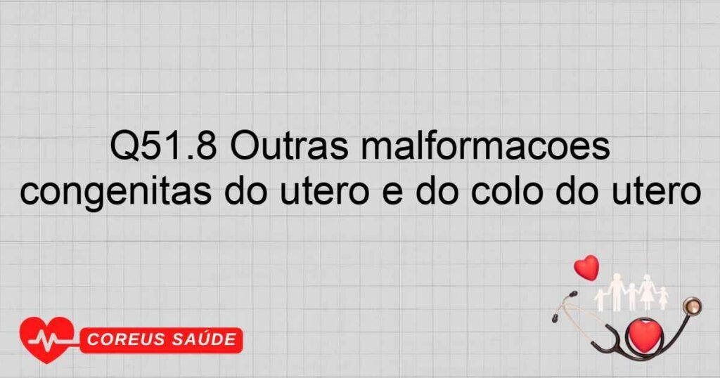 Q51.8 Outras malformações congênitas do útero e do colo do útero