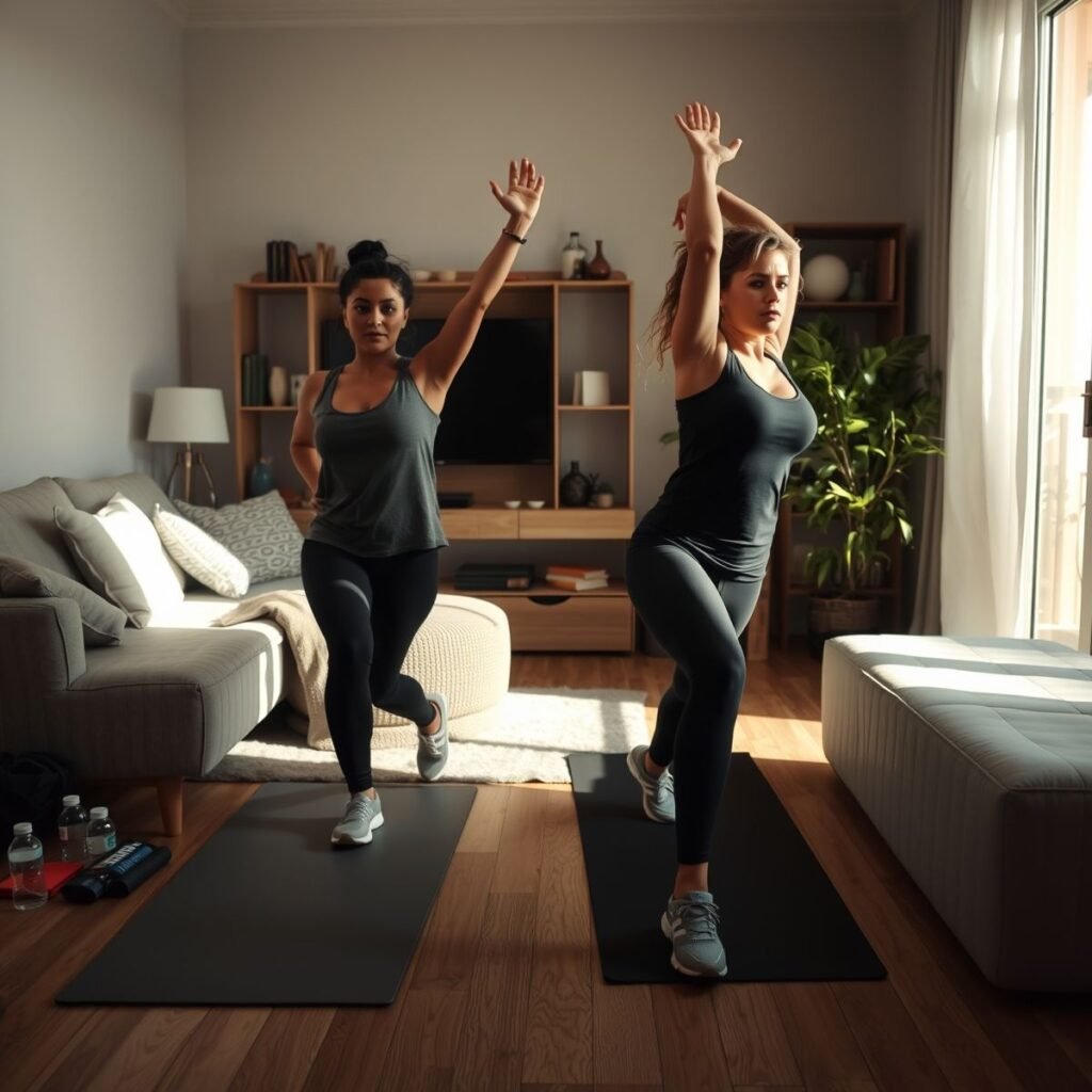 Aeróbico em Casa: Exercícios, Benefícios e Dicas Práticas Aeróbico em Casa: Exercícios, Benefícios e Dicas Práticas