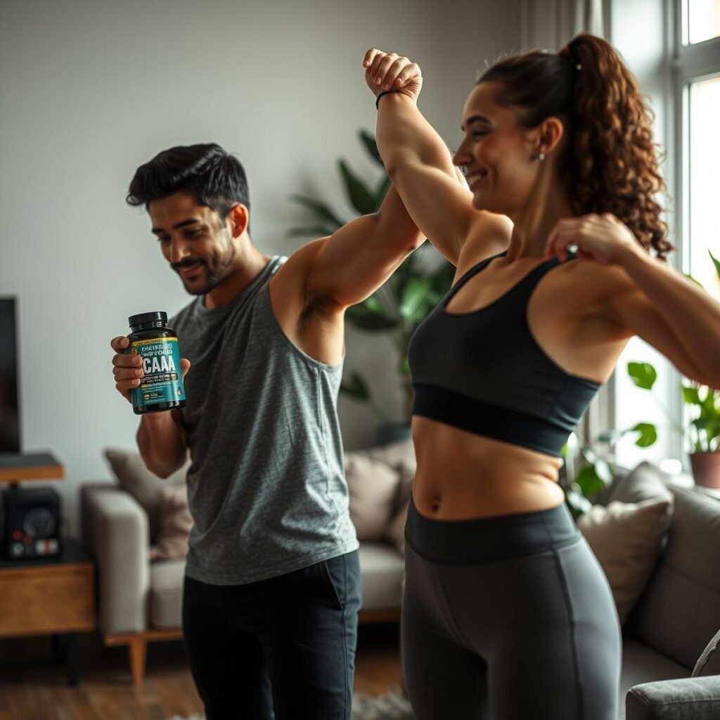 BCAA e a redução de dor muscular: benefícios e uso