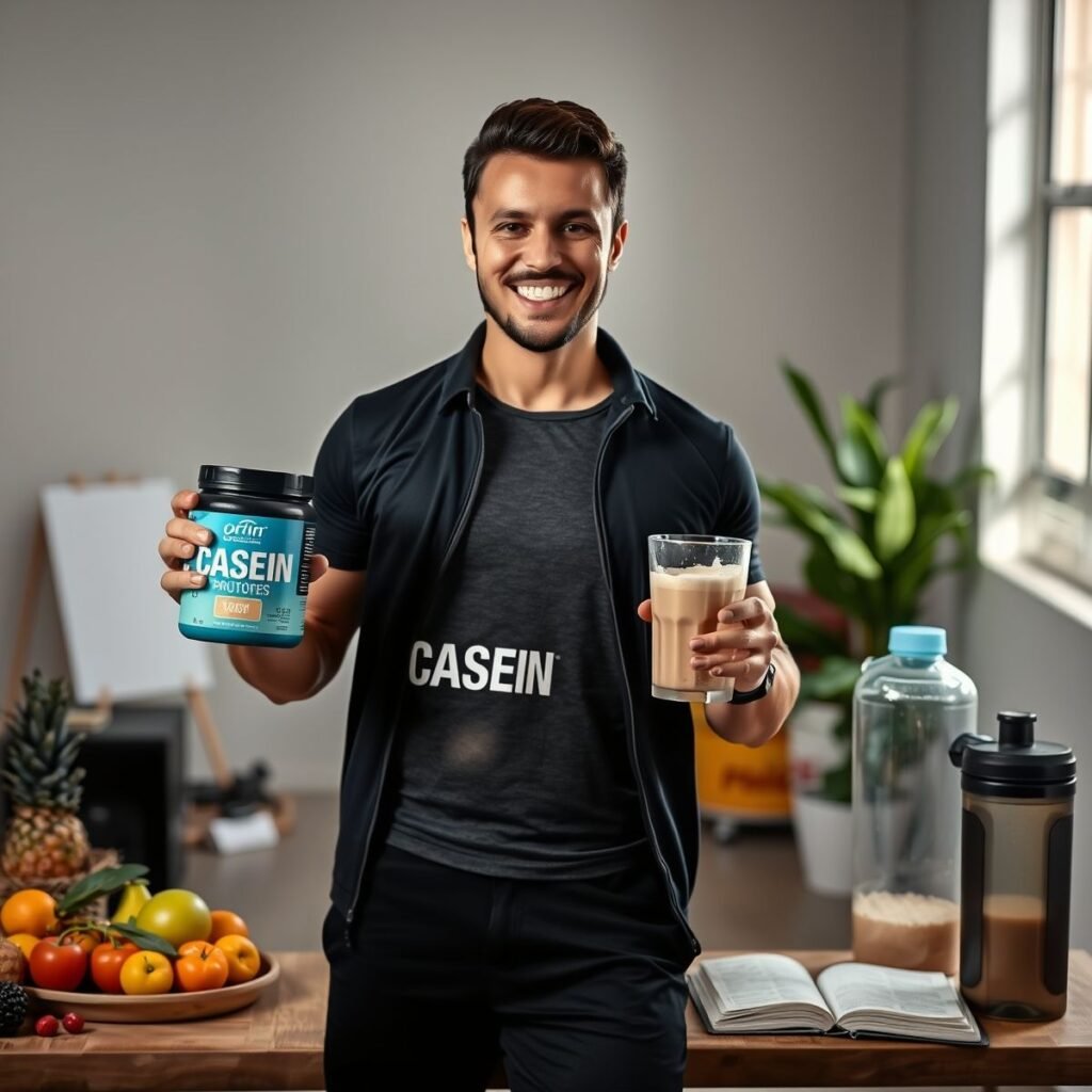 Caseína e suplementação de proteína: benefícios e uso Caseína e suplementação de proteína: benefícios e uso