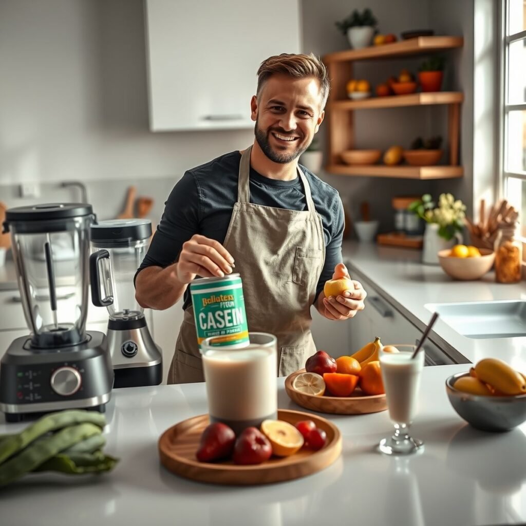 Caseína em shakes: benefícios e como usar para musculação