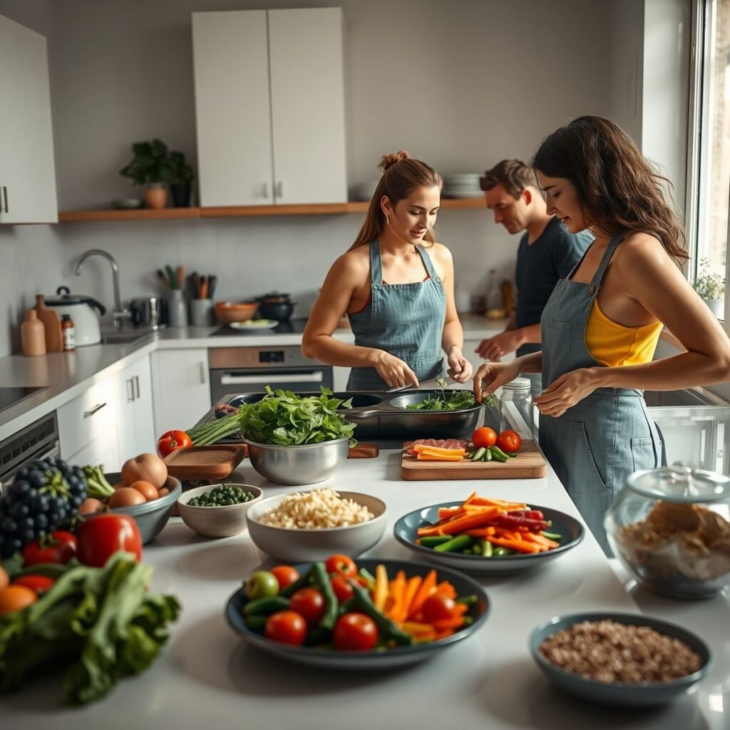 Como fazer refeições equilibradas para hipertrofia muscular Como fazer refeições equilibradas para hipertrofia muscular