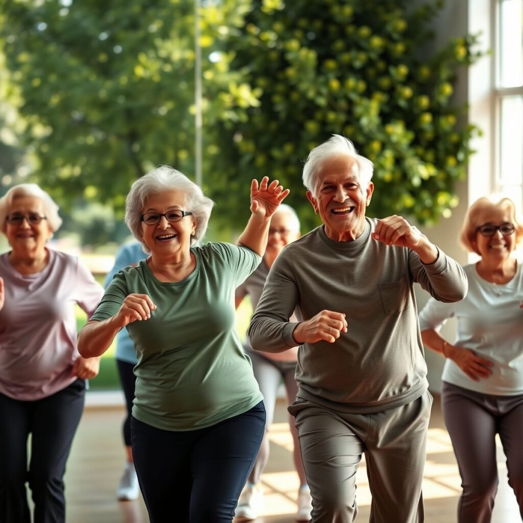 Exercícios aeróbicos para idosos: benefícios e dicas práticas