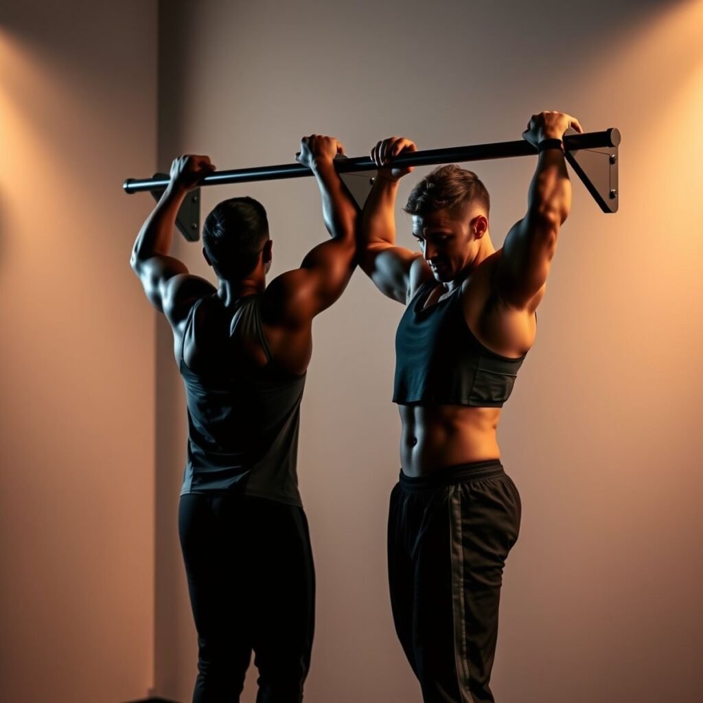 exercícios de dorsal na barra fixa: guia completo para força e definição