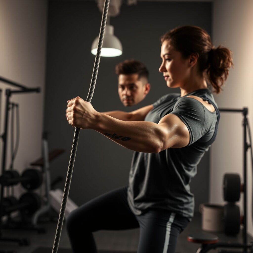 Exercícios de antebraço com corda: fortaleça seus músculos com técnica Exercícios de antebraço com corda: fortaleça seus músculos com técnica