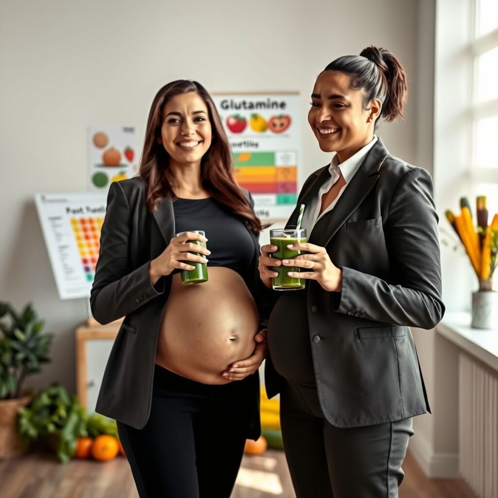 Glutamina e nutrição para gestantes: benefícios e importância Glutamina e nutrição para gestantes: benefícios e importância