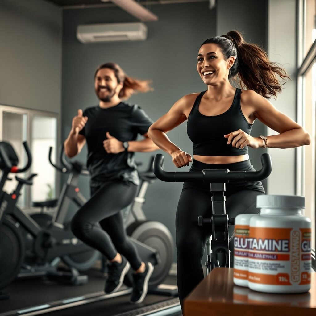 Glutamina e exercícios aeróbicos: benefícios e suplementação