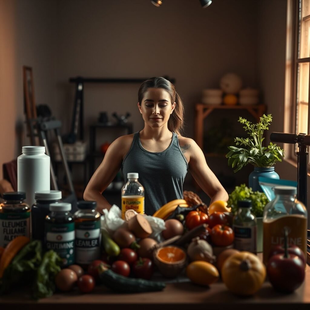 Glutamina e nutrição pré-treino: benefícios e suplementação