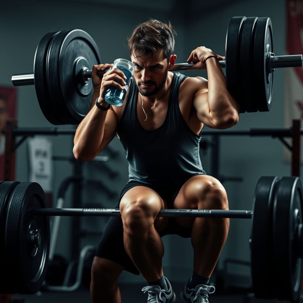 Impacto da hidratação na performance do powerlifting