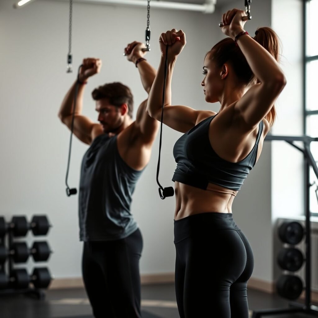 Puxada para tríceps: benefícios e técnicas para potencializar seus treinos