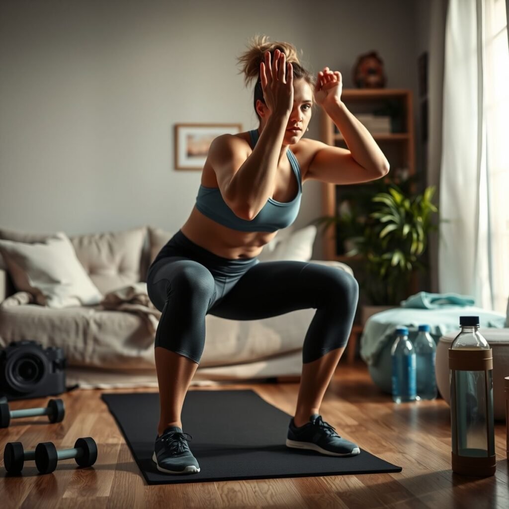 Panturrilha e Treino de Resistência Aeróbica Funcional em Casa