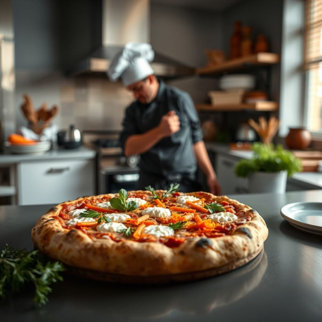 Pizza fit com ricota e cenoura: receita saudável e deliciosa Pizza fit com ricota e cenoura: receita saudável e deliciosa