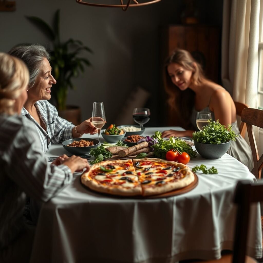 Pizza fit com molho barbecue: receita saudável e saborosa Pizza fit com molho barbecue: receita saudável e saborosa