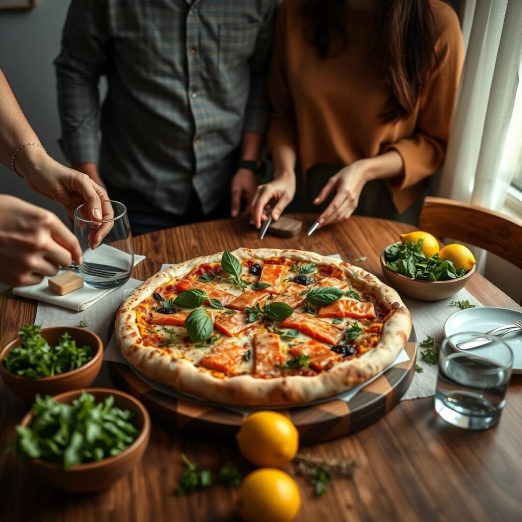 Pizza Fit de Salmão: Receita Saudável e Deliciosa para Musculação