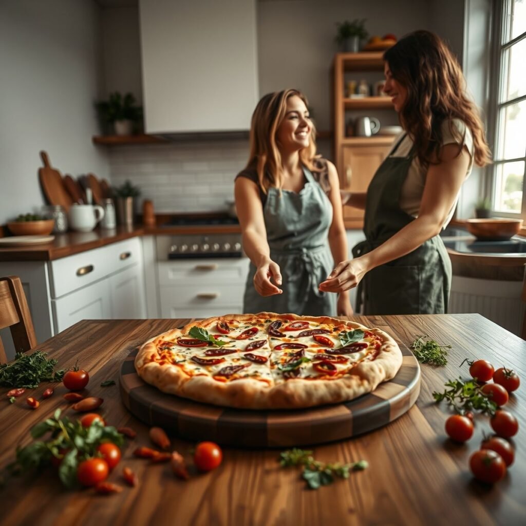 Pizza fit com tomate seco: receita saudável e saborosa Pizza fit com tomate seco: receita saudável e saborosa