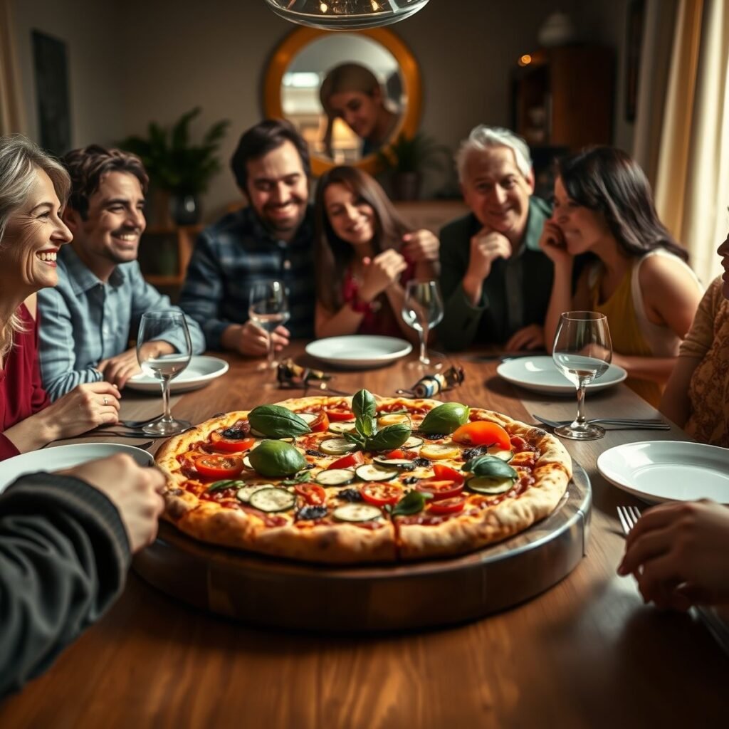 Pizza fit com legumes: uma opção saudável e saborosa