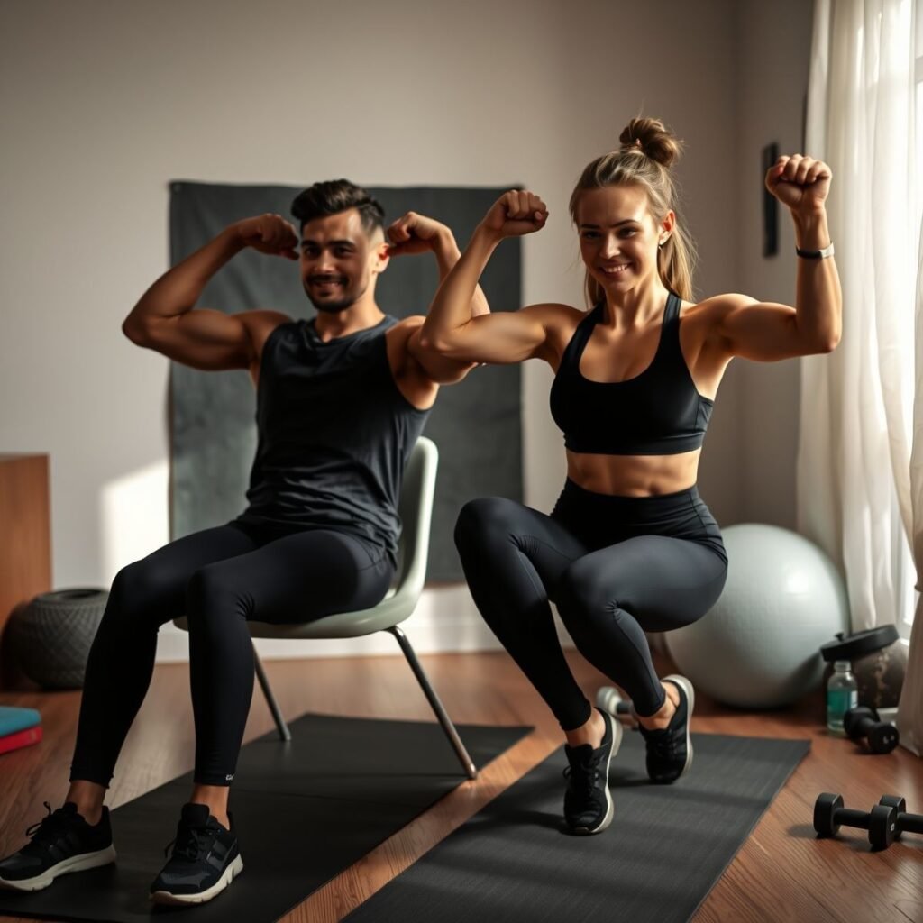 Tríceps com exercícios de treino em casa: fortaleça seus braços