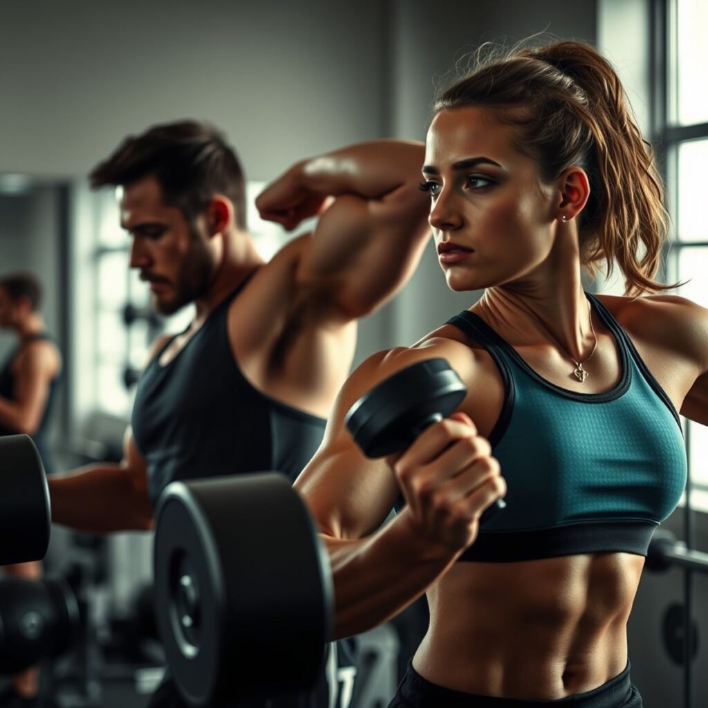 Tríceps em treinos de força: guia completo para fortalecimento