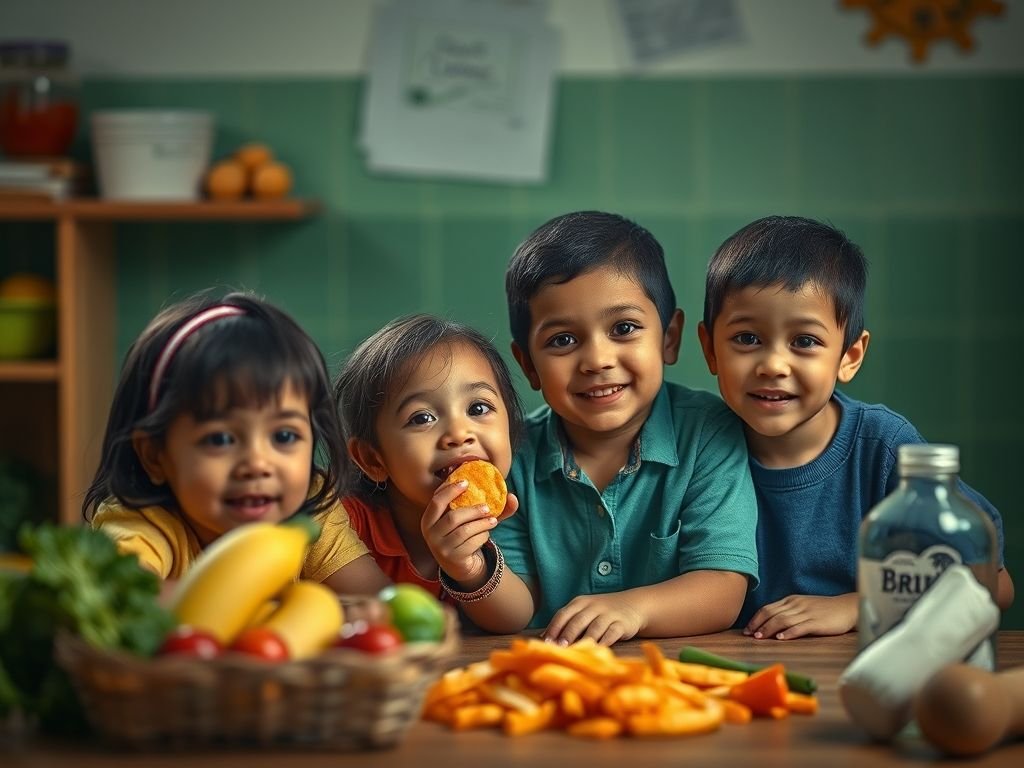 Definição de Alimentação para Crianças