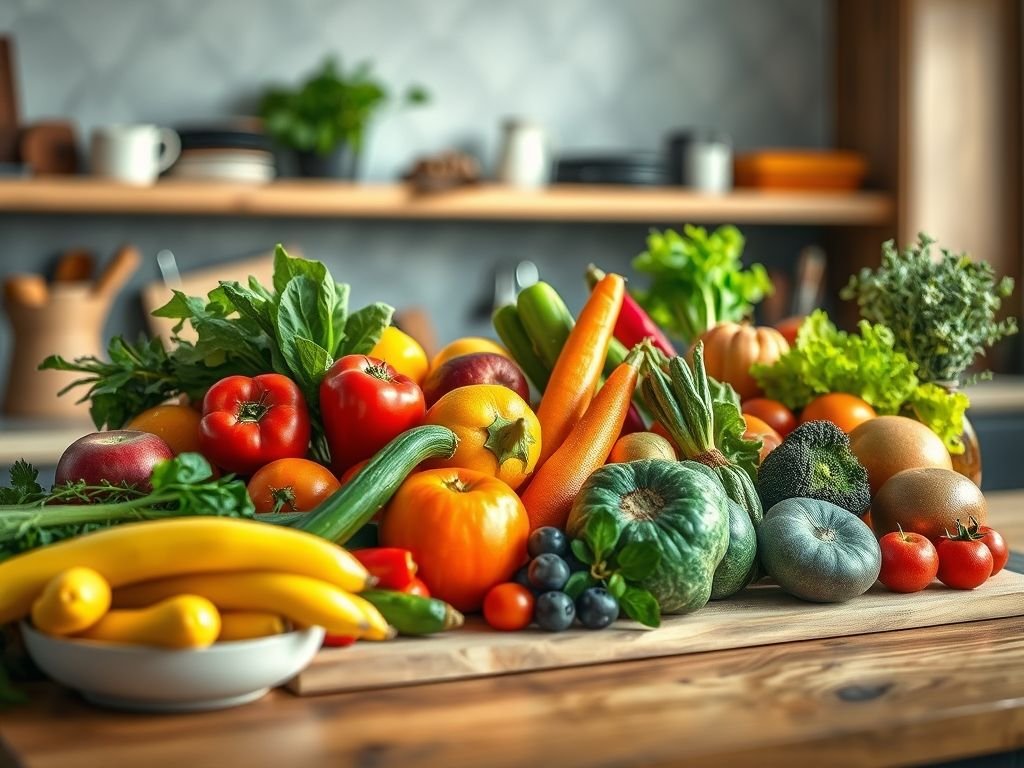 Definição de Alimentos da estação