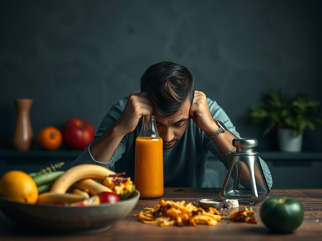 Significado de Alimentação e Estresse